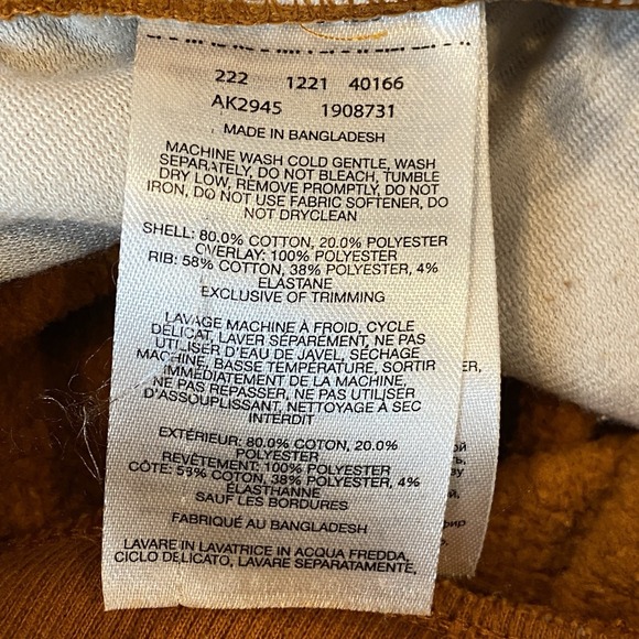 Columbia‎ Lodge Knit Jogger Pants Womens M Rust Comfy Athleisure Gorpcore Sporty - Picture 7 of 8